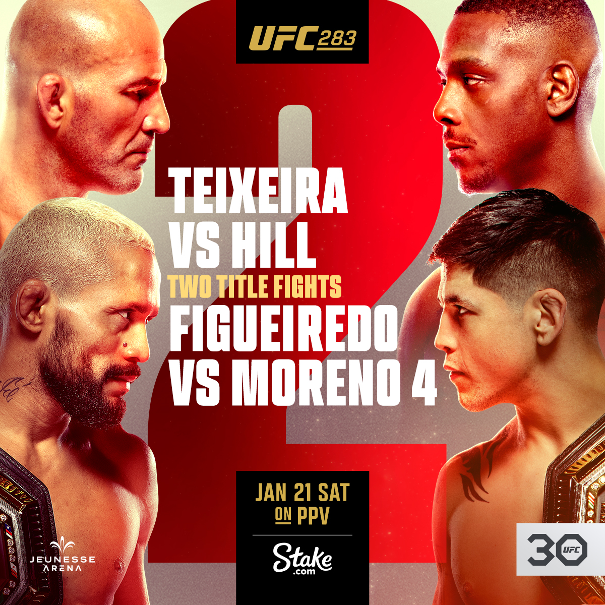 UFC 283: Teixeira vs Hill