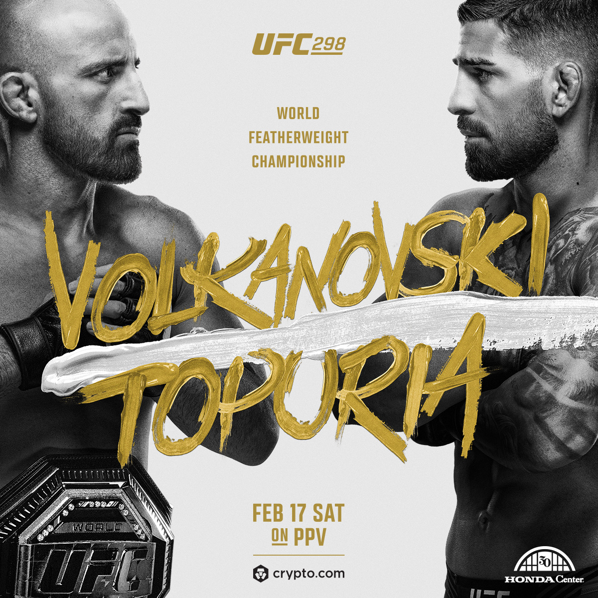 UFC 298: Volkanovski VS Topuria